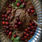 Cranberry Bison Pot Roast